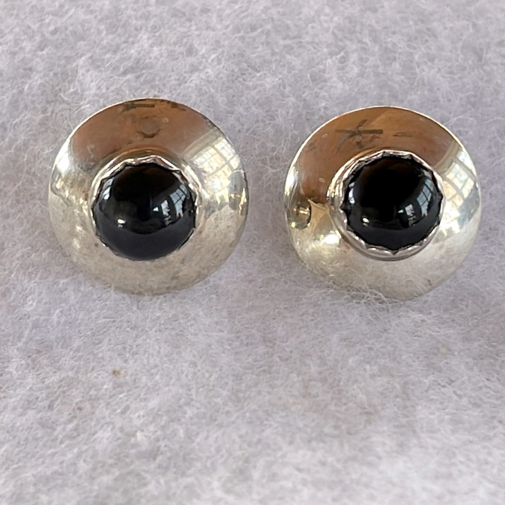 Onyx Sterling Earrings